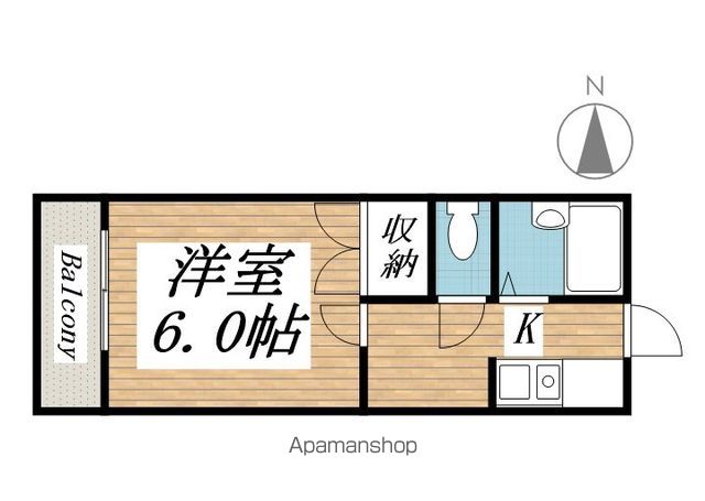 新下関Ｂレジデンスの間取り