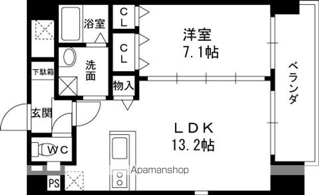 ラベニールの間取り写真