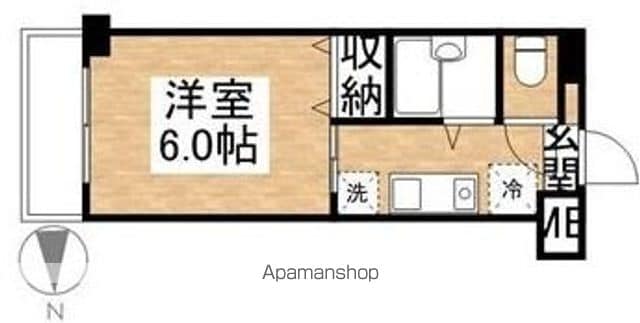 国立市富士見台のマンションの間取り