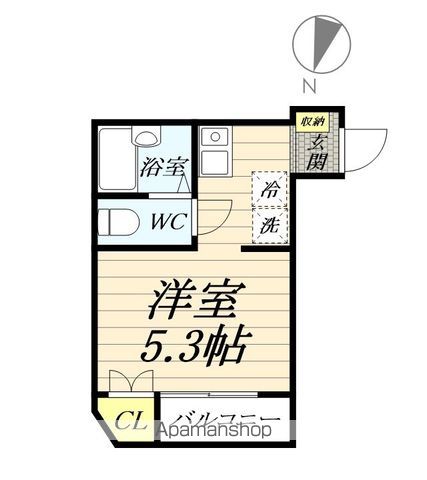 イーリスコート片瀬江ノ島の間取り写真