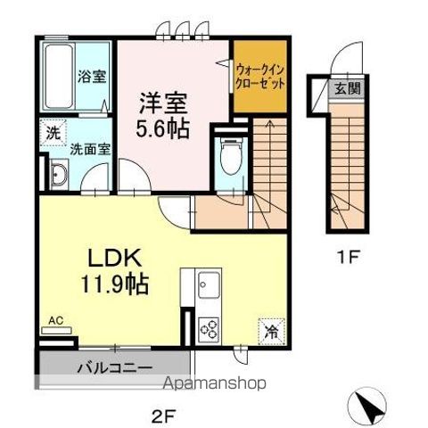 カーサ 杜の間取り写真
