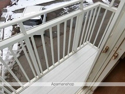 Ｐｒｉｍａｒｙ東黒石野[1K/26.08m2]のバルコニー