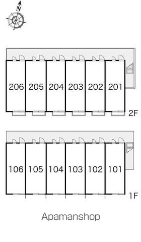 レオパレスピエール 203 ｜ 千葉県千葉市稲毛区轟町５丁目7-23（賃貸アパート1K・2階・19.87㎡） その20