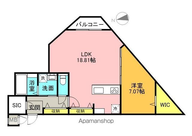 RESIDENCE N8の間取り写真