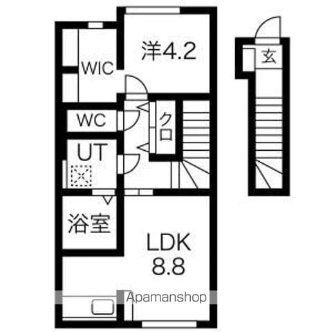 メゾンフェリシテ東根の間取り写真