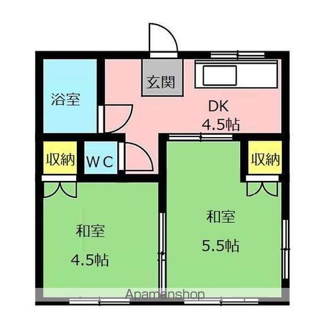 エステート早田の間取り