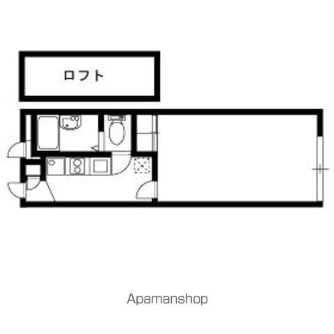 レオパレスクレール籠池の間取り写真