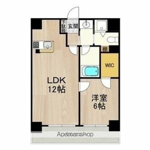 ルラーシェ難波の間取り写真