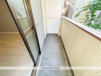 サントピア山越[1K/23.14m2]のバルコニー