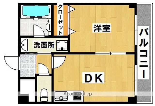 ファイブコート宿院の間取り写真