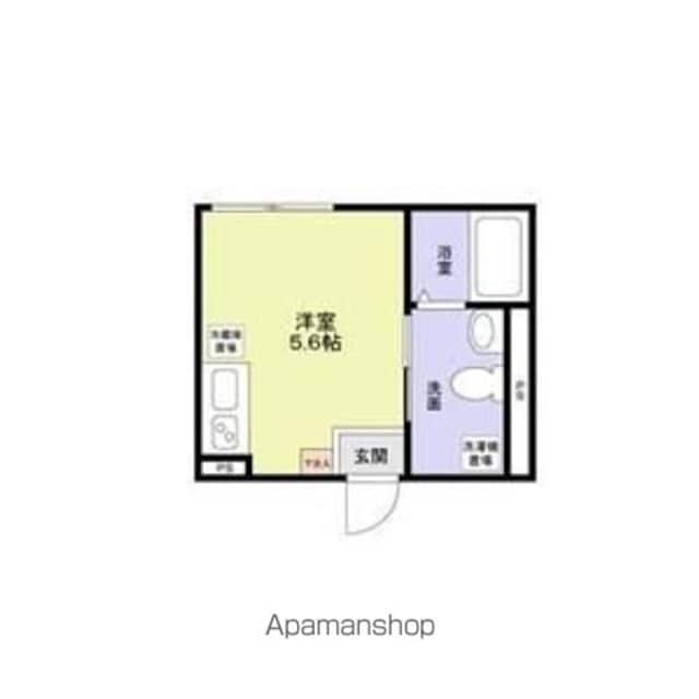 Ａｖｅｎｉｒ中野[1R/16.01m2]の間取図