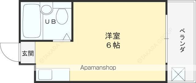 コーポフェルメールの間取り写真