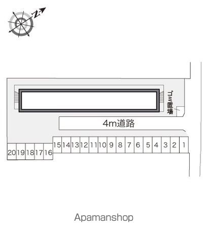 レオパレス中央 205 ｜ 東京都武蔵村山市中央２丁目47-1（賃貸アパート1K・2階・19.87㎡） その6