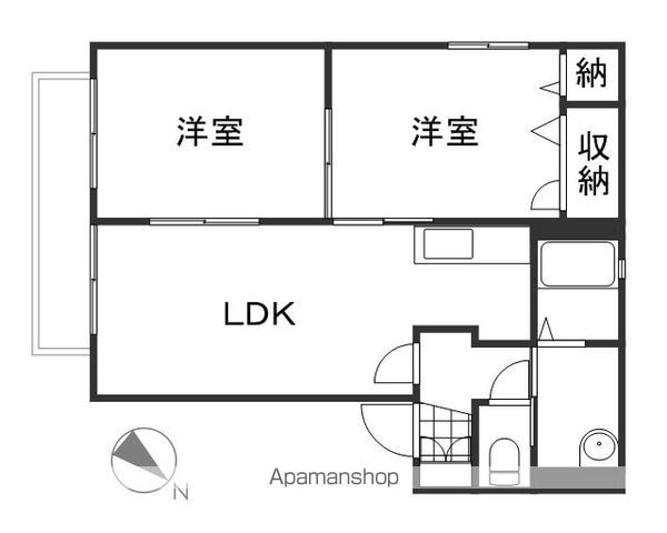 ラ パルテール旭川 壱番館の間取り写真