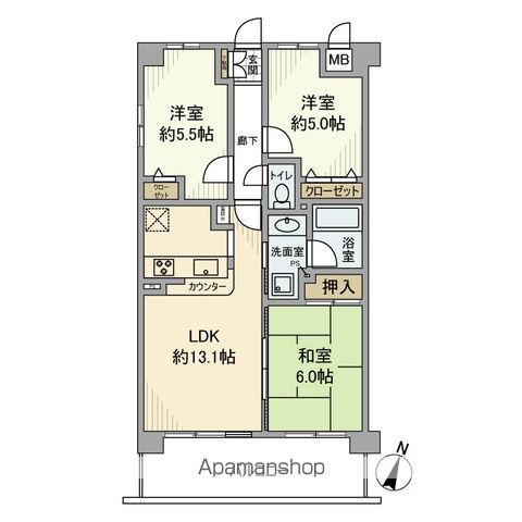 間取り：211060949652