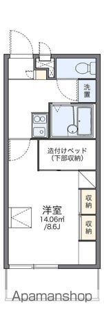 レオパレスコンフォール石橋Bの間取り写真