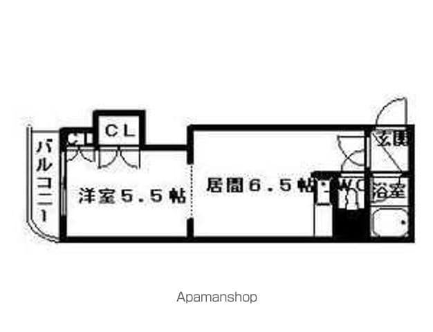 クレセント細川北25条の間取り写真