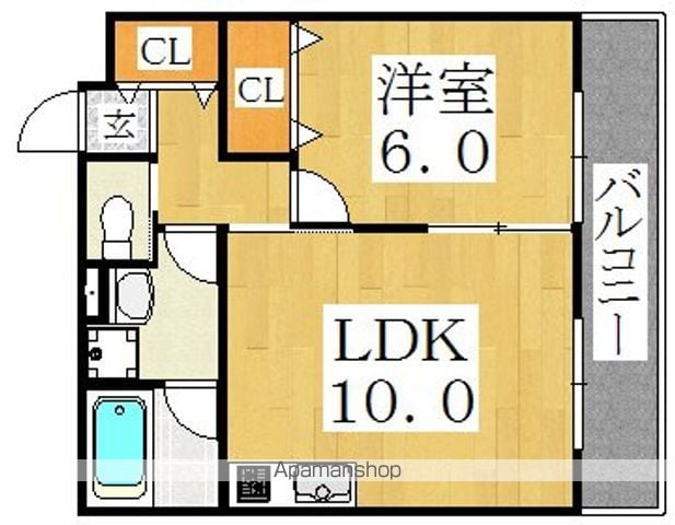 フォレストの間取り写真