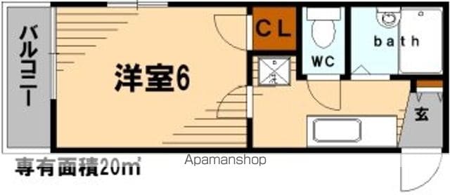 ヨーデルハイツの間取り写真