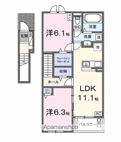 COCORU(ココル)Ⅰの間取り