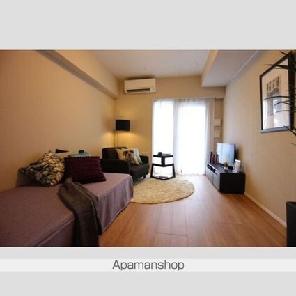 プラウドフラット八丁堀[1K/25.12m2]のリビング・居間