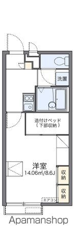 レオパレス紀水の間取り