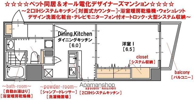 インボイス難波南レジデンスの間取り写真