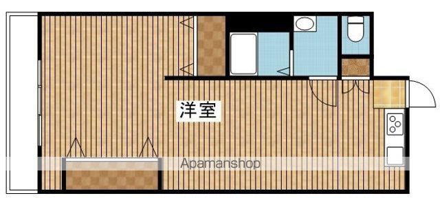 トーカンマンション医学町の間取り写真