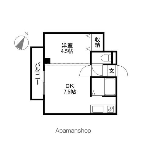 MAISON KAMUY KITAMARUYAMAの間取り写真