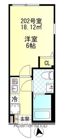 スターリング府中の間取り写真