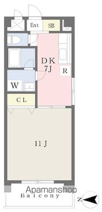ＫＯＲＯ巍々[1DK/39.2m2]の内装6