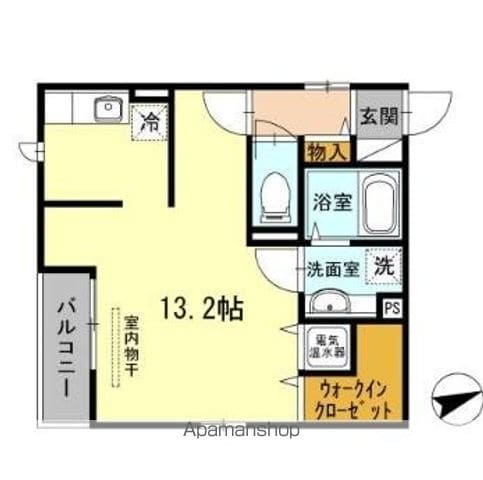 アペルトサピエンティアの間取り写真