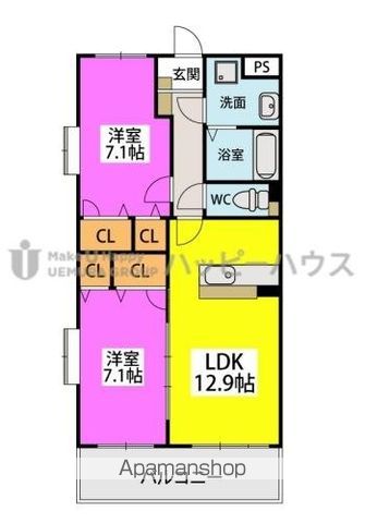 ＣＩＥＬＩＺ（シエリズ）の間取り