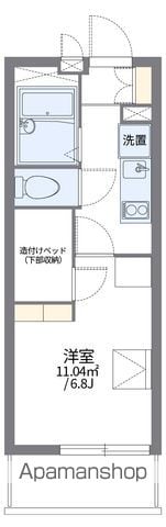 レオパレストーテムの間取り写真