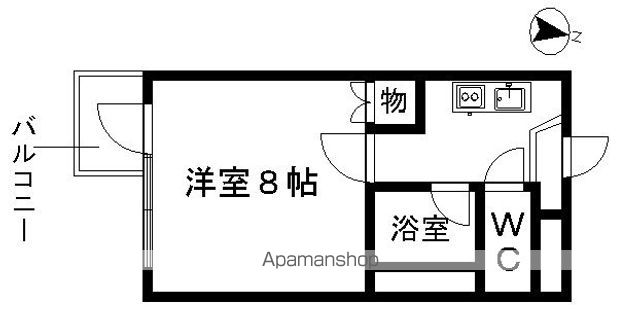 パレ千郷の間取り写真