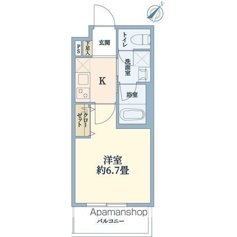 ウェルスクエア池田井口堂の間取り写真