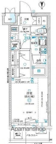 【ＧＲＡＮ　ＰＡＳＥＯ神楽坂Ⅱの間取り】