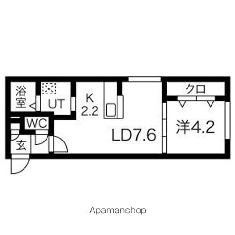 GROVE E MARUYAMAの間取り写真