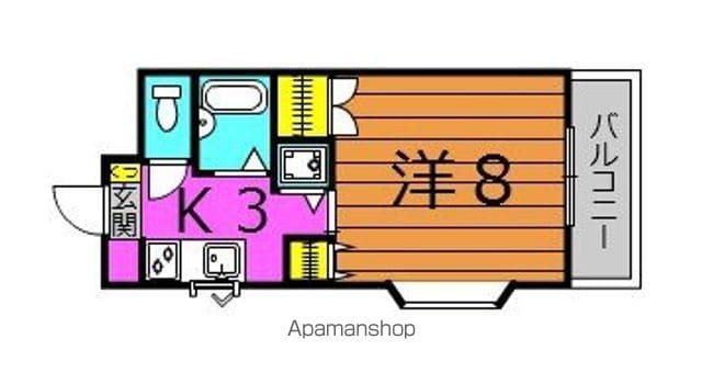 プラスパー伊敷の間取り写真