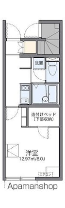 レオネクスト駅西[1K/23.61m2]の間取図