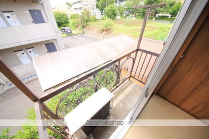 コーポアマノ[2K/24.84m2]のバルコニー