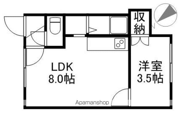 アーバン宮の沢の間取り写真