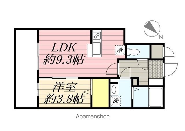 同じ建物の物件間取り写真 - ID:240029766417