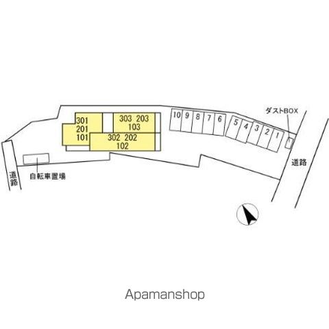 ＧＲＡＮ　川原町 303 ｜ 岐阜県岐阜市玉井町13（賃貸アパート1LDK・3階・44.03㎡） その17