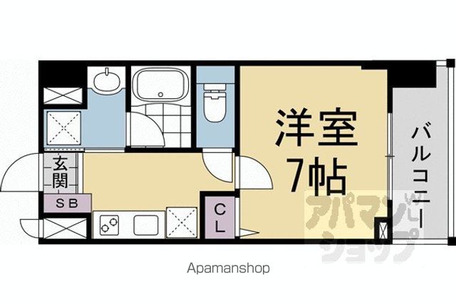 ベラジオレガシー京都西七条の間取り写真