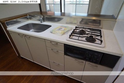 東京都新宿区富久町[2LDK/51.3m2]のキッチン