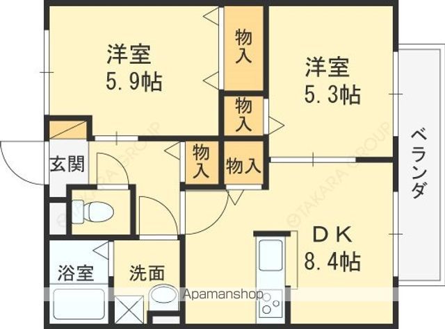 ALCYONEの間取り写真