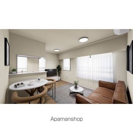 デュオメゾン渋谷松濤[1LDK/40.26m2]のリビング・居間1