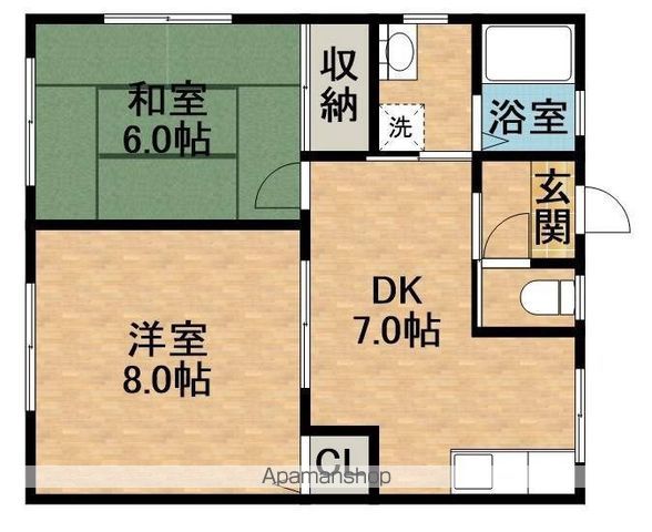 サンハイツ蛭池の間取り写真