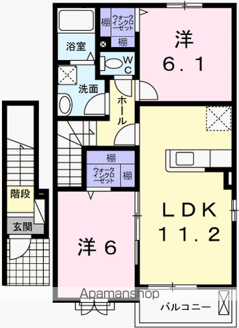 グレース七番館の間取り写真
